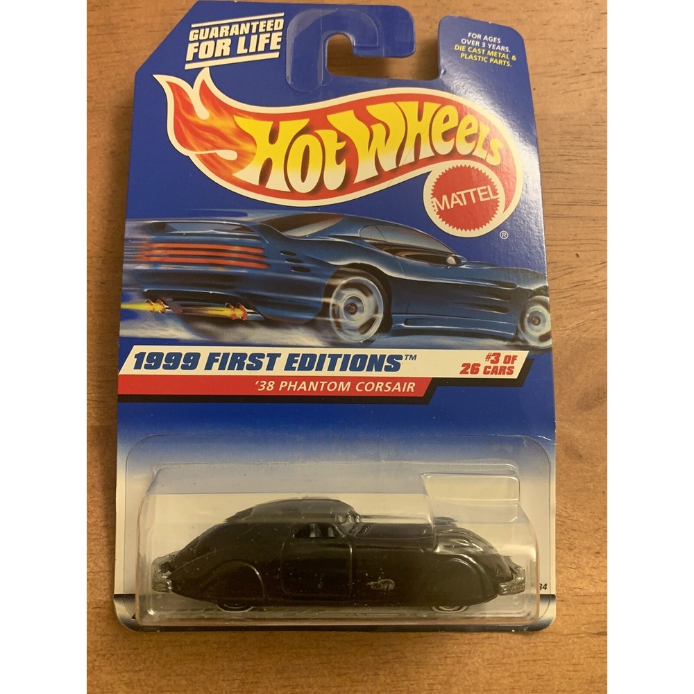 Hot Wheels 1999 First Editions‎ 38 Phantom Corsair Collector 656